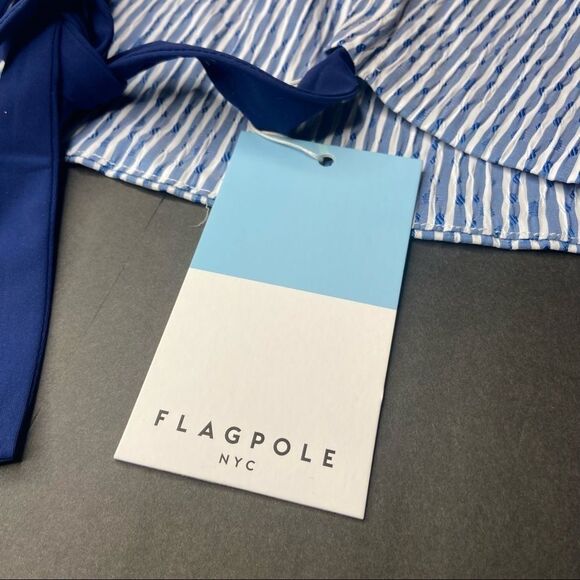 Flagpole- Kate Striped Crop Top - Picture 7 of 9